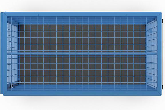 Actual product image eurokraft pro Mesh Shelf Trolley (500 kg)