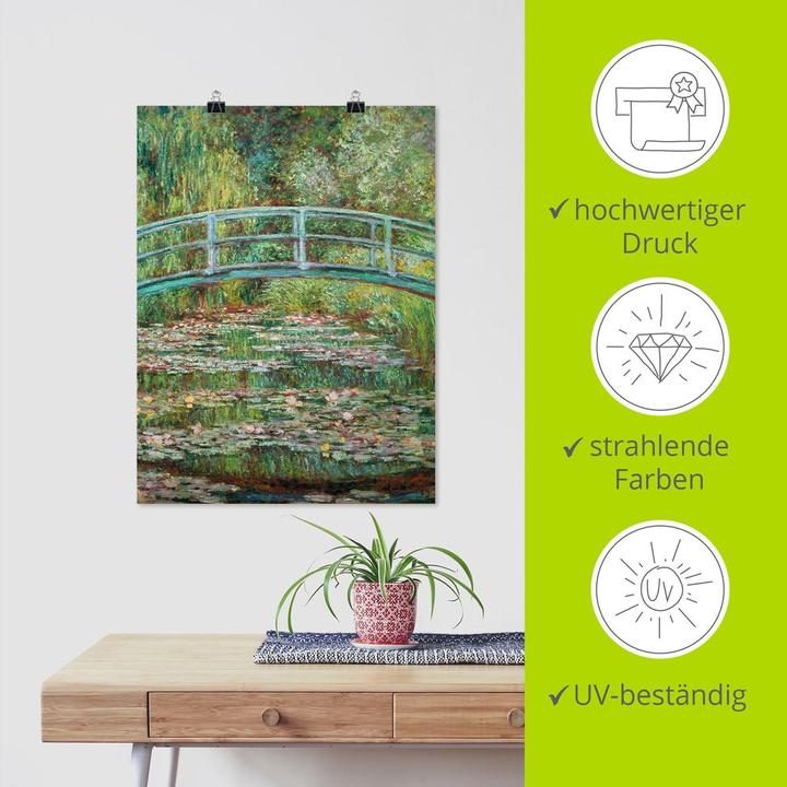 Immagine prodotto Artland Ponte giapponese. 1899. T7PQ (90 x 120 cm)