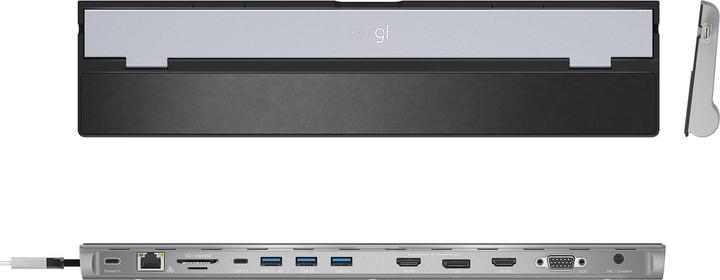 Image du produit j5Create Triple Display Dock (USB-C, USB-A, 12 Ports)