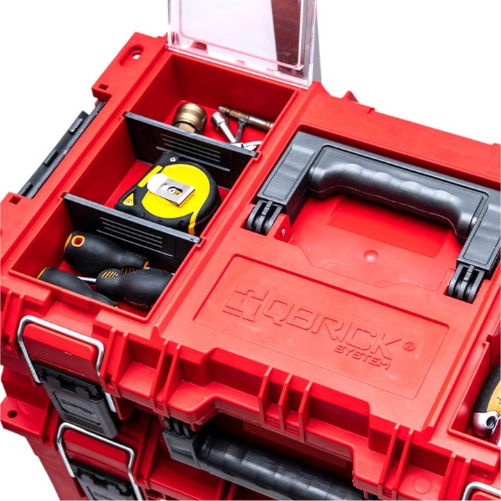 Immagine prodotto Tool Brothers Toolbrothers RHINO PRIME Cassetta degli attrezzi 150 Profi RED ULTRA HD Personalizzata impilabile