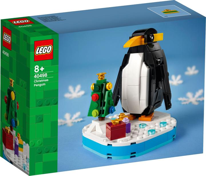 Actual product image LEGO Christmas penguin (40498, LEGO Icons, LEGO Rare Sets)