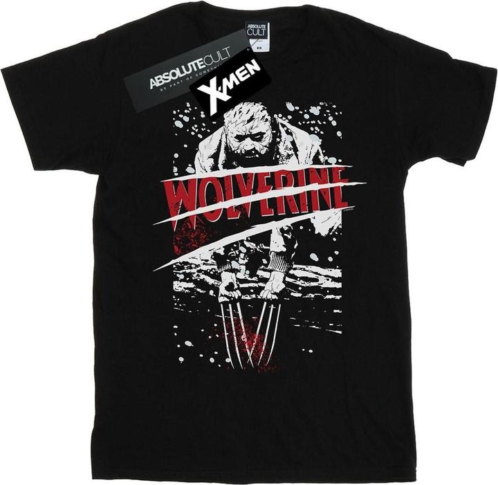XMen Split Red Wolverine TShirt (S)