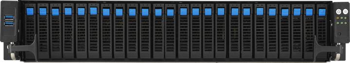 Actual product image ASUS Server BAB RS520A-E12-RS24U/1.6KW/24NVMe/OCP