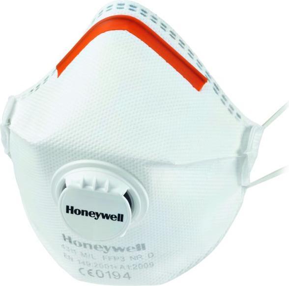 Actual product image Honeywell Respirator mask set, foldable Series 4000 (FFP3, 10 x)