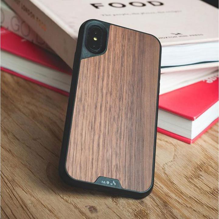 Actual product image Mous Limitless 2.0 Walnut (Apple iPhone XS Max)
