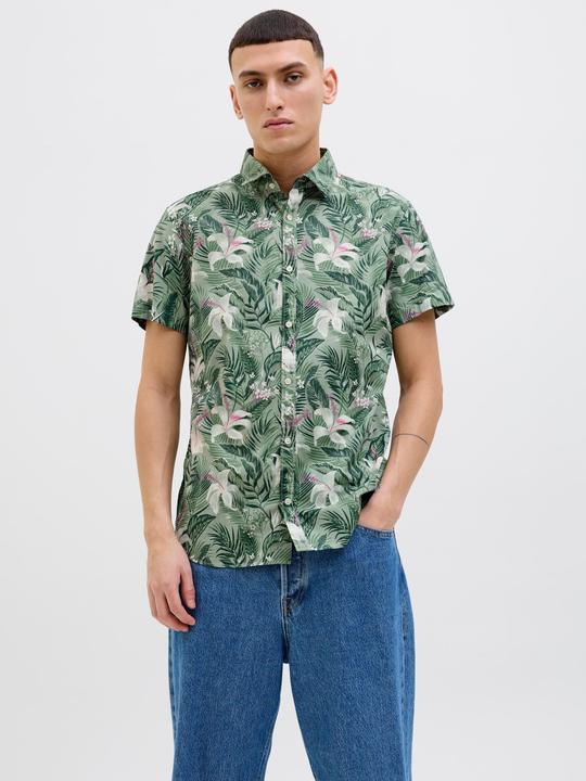 Immagine prodotto Jack & Jones Jjhawaii Aop Shirt Ss Ln (XXL)