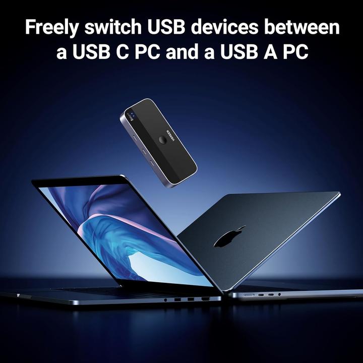 Immagine prodotto Ugreen USB 3.0 2x4 switch / switch CM687 (USB-C, 4 Porti)