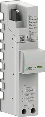 Produktbild K'Electric KombiAbleiter Typ 123 f 3ph.TT und TNS Systeme ZP TTTNS12,5kAS