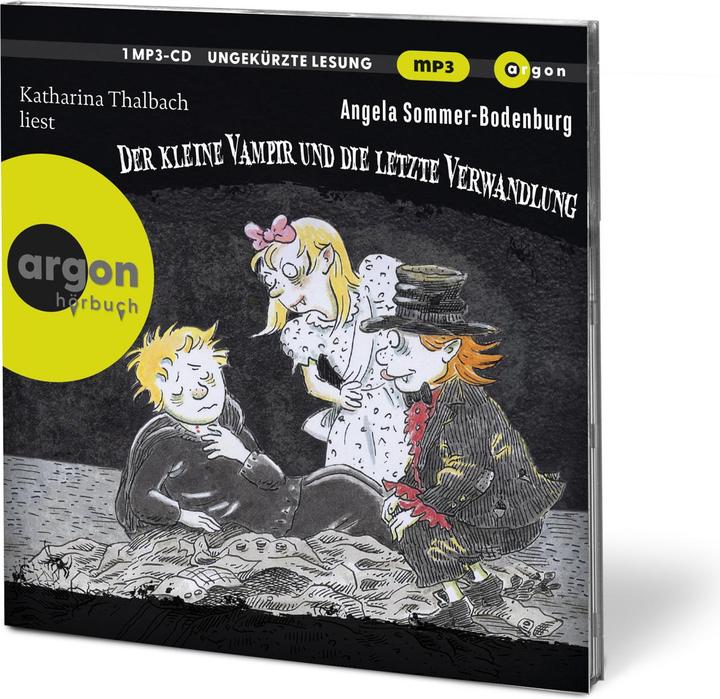 Productafbeelding De kleine vampier en de laatste transformatie (Angela Sommer-Bodenburg, Henrik Albrecht, Katharina Thalbach, Dirk Kauffels, Amelie Glienke, Duits)