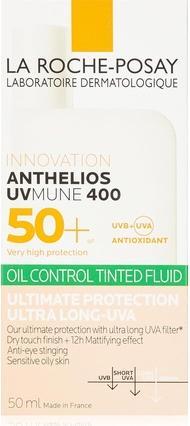 Immagine prodotto La Roche Posay LRP Anthelios UVmune 400 Fluido colorato SPF50+ (Crema solare, SPF 50+, 50 ml)
