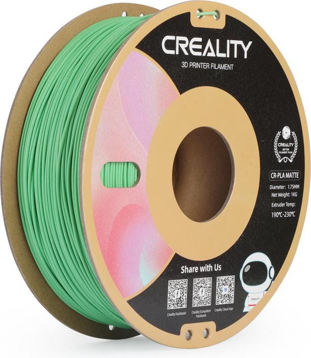 Produktbild Creality Filament PLA (PLA, 1.75 mm, 1000 g, Grün)