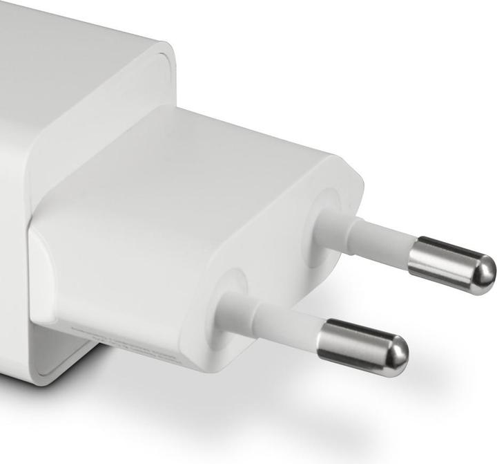 Actual product image Hama Fast charger, USB-C, PD/Qualcomm®, super mini charger, 20 W, white (20 W)