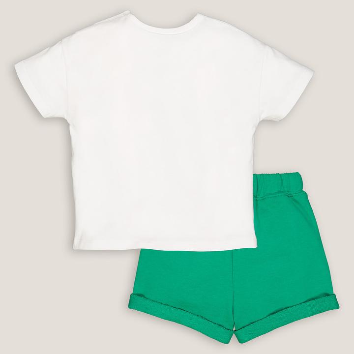 Produktbild La Redoute Collections Set aus T-Shirt und Shorts (86)