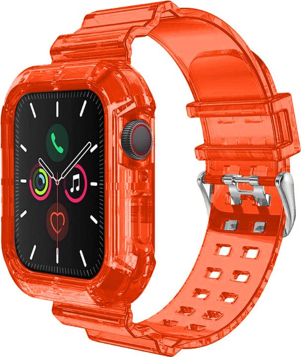 Actual product image Andi be free Apple Watch Clear One Piece Strap