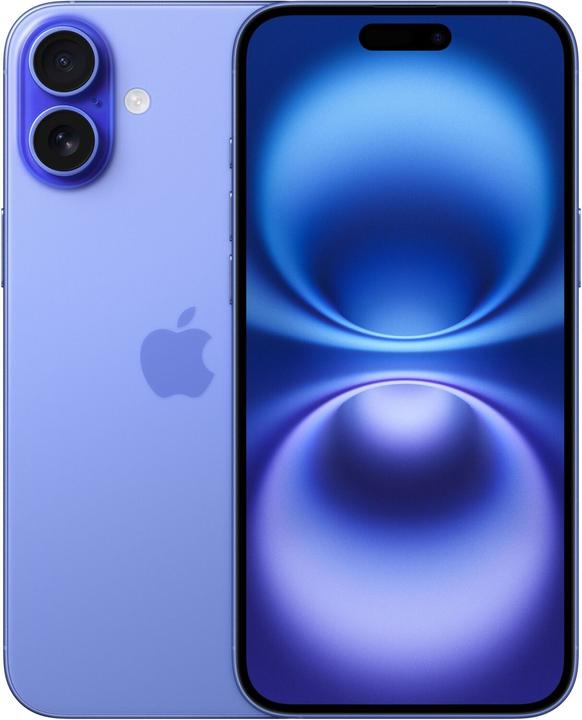 Produktbild natelo iPhone 16 Plus (128 GB, Ultramarine, 6.70", 48 Mpx, SIM + eSIM, A / Wie neu)