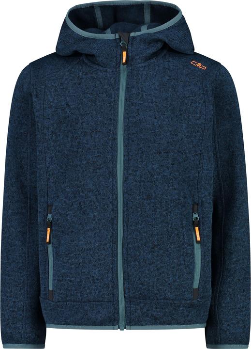CMP Campagnolo Boy's Jacket Fix Hood Jacquard Knitted (110)