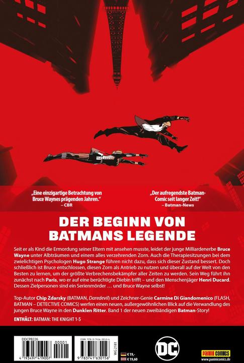 Immagine prodotto Panini Batman: Die Reise (Tedesco, Carmine Di Giandomenico, Christian Heiss, Chip Zdarsky, 2022)