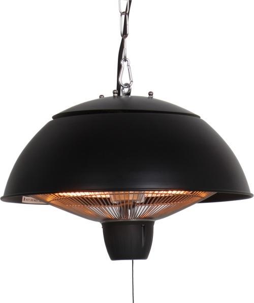 Actual product image NSH Nordic HORTUS Terrassevarmer Haengemodel 600/1500 W HA sort (211-306) (1500 W)