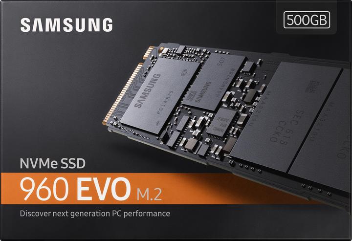 Actual product image Samsung 960 Evo (500 GB, M.2)