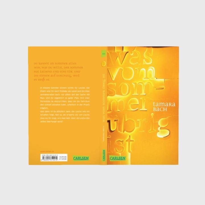 Produktbild was vom Sommer übrig ist (Tamara Bach, Deutsch)
