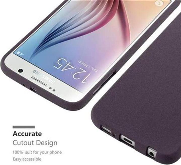 Produktbild Cadorabo TPU Frosted Cover (Samsung Galaxy S6)