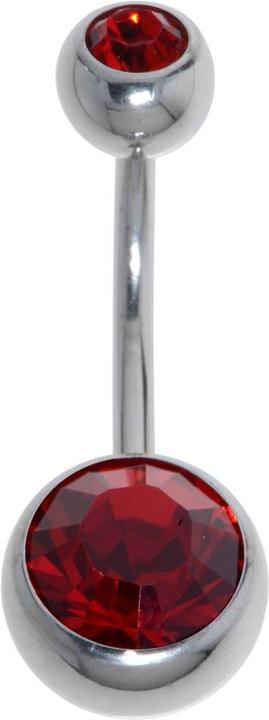 Bijouteria Bauchpiercing (Chirurgenstahl 316L, Kristall)