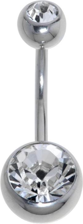 Image du produit Bijouteria Piercing nombril (Acier chirurgical 316L, Cristallin)