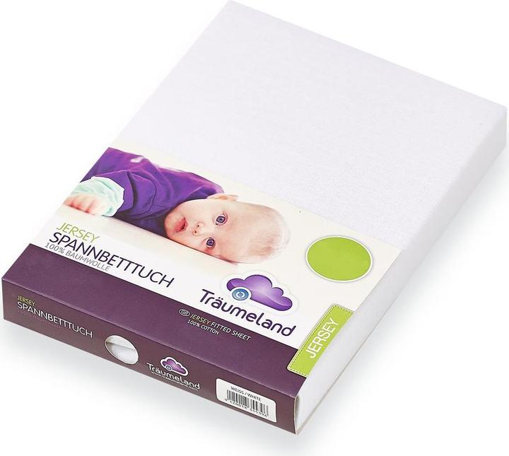 Produktbild Träumeland Spannbetttuch Jersey (40 x 90 cm)