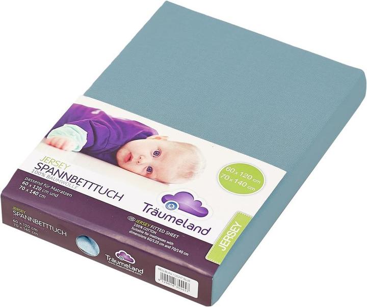 Produktbild Träumeland Spannbetttuch Jersey (60 x 120 cm, 70 x 140 cm)