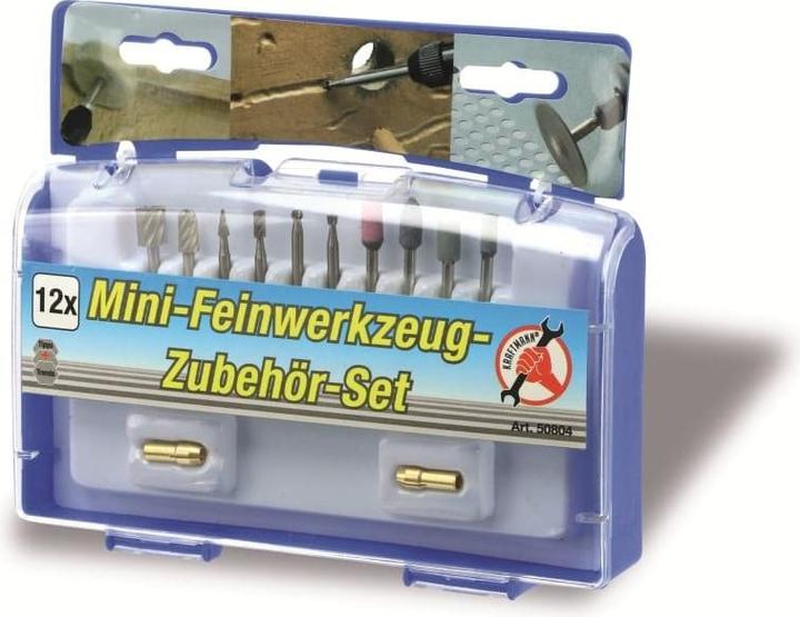 Image du produit BGS Jeu d’accessoires pour mini-outil de précision 12 pièces (3 mm)