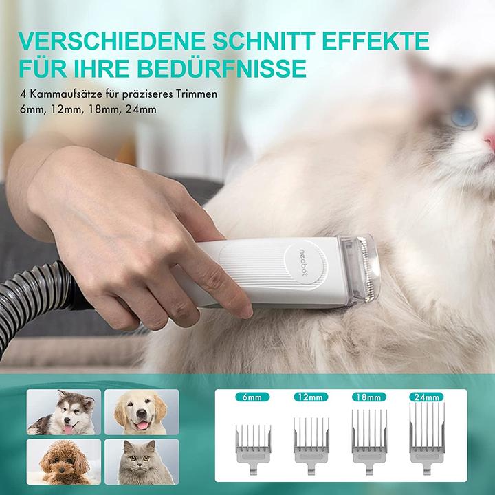 Immagine prodotto Neabot Tosatrice per cani con aspirapolvere (Cane)