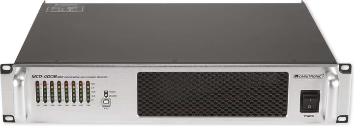 Image du produit Omnitronic MCD-4008 MK2 Amplificateur de puissance d'installation 8 canaux