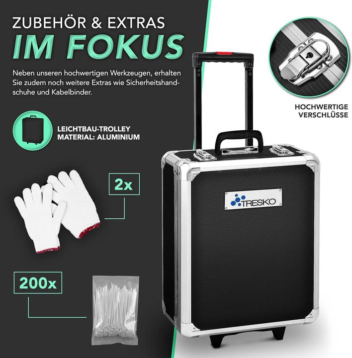 Actual product image Tresko Tool Set (949 pieces)