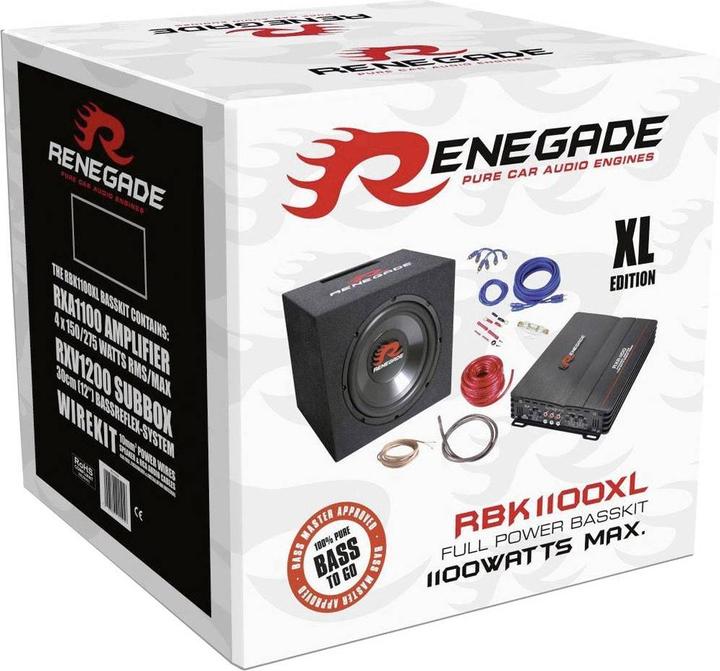 Immagine prodotto Renegade Kit di bassi RBK1100XL (600 W)