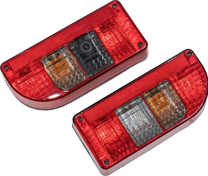 Actual product image SecoRüt Anhänger-Beleuchtungsset integrierte HD Rückfahrkamera, Blinker, Bremsl