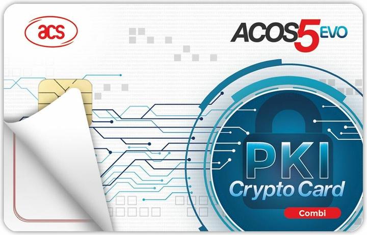 Actual product image ACS PKI Smart Card (Combi)