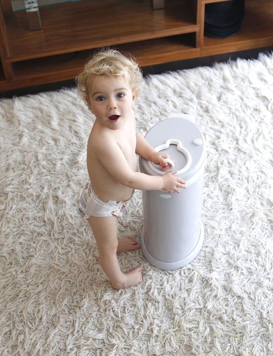 Actual product image Ubbi Nappy pail