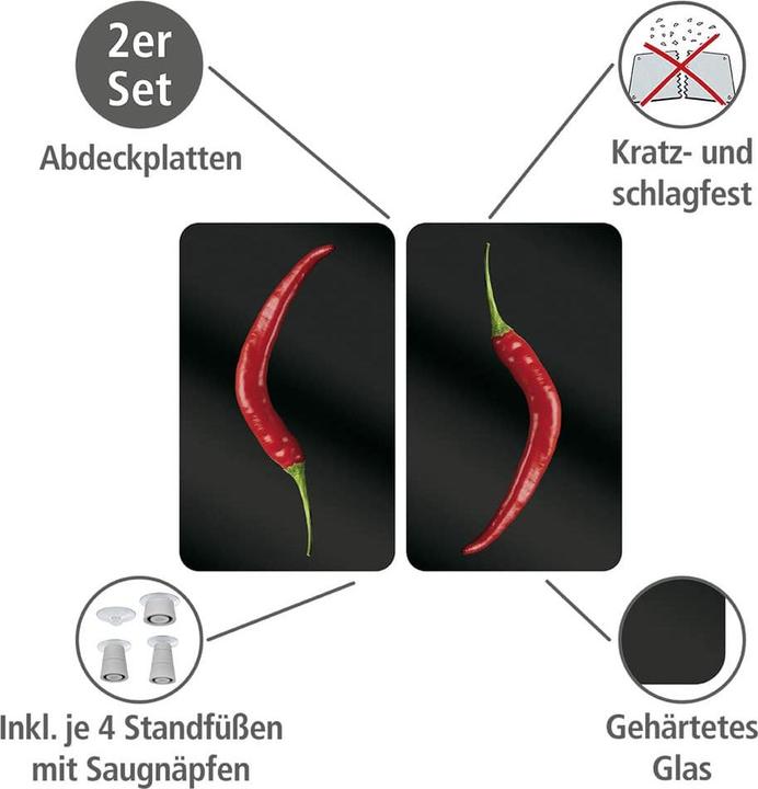 Actual product image Wenko hot peppers
