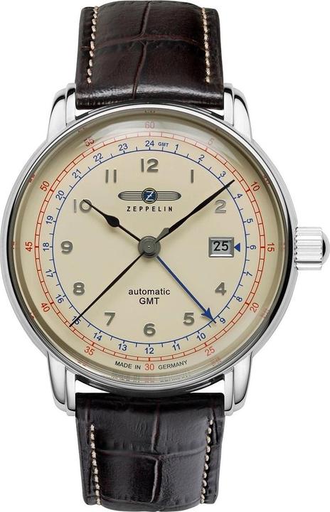 Image du produit Zeppelin Montre LZ129 GMT 76685 automatique (Montre analogique, 43 mm)