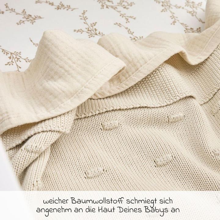 Actual product image Meyco Knots baby blanket