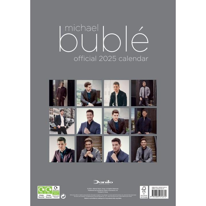 Immagine prodotto Michael Buble Calendario da Parete (Tedesco)
