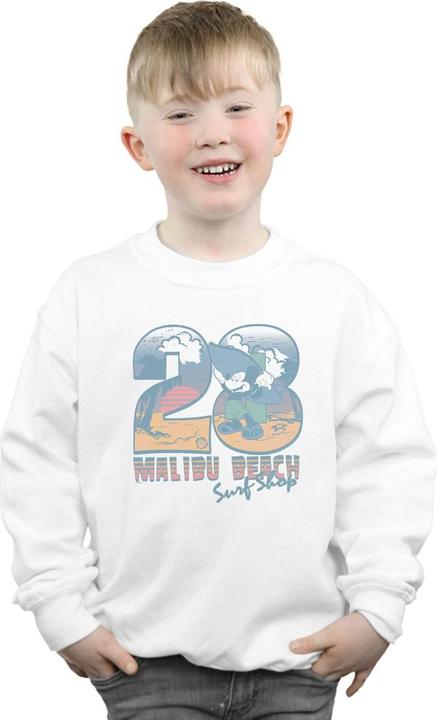 Actual product image Disney Boys Mickey Mouse Surf Shop Sweatshirt (116)