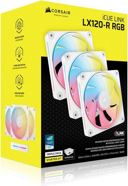 Produktbild Corsair LX120-R (120 mm, 3 x)