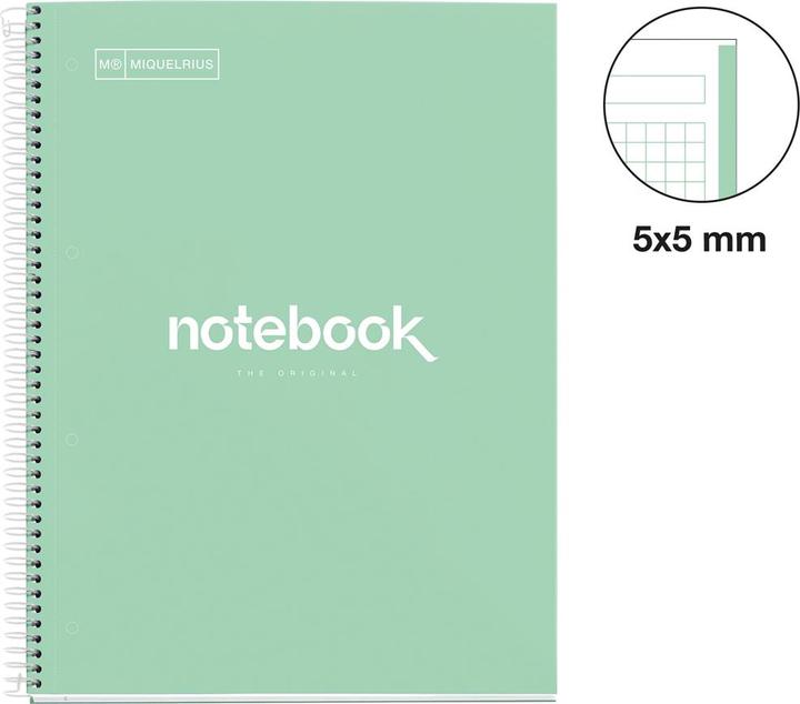 Produktbild Miquelrius Emotions Notebook (A4, Kariert, Harter Einband)
