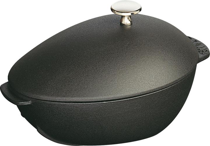 Actual product image Staub Mussel pot (25 cm, Casserole + Stewpot, Cast iron)