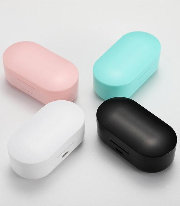 Produktbild PhoneLook Kabellose Bluetooth Kopfhörer A6S inkl. Mikrofon, Touch Control und Lade Etui mit LED Anzeige (Kabellos)