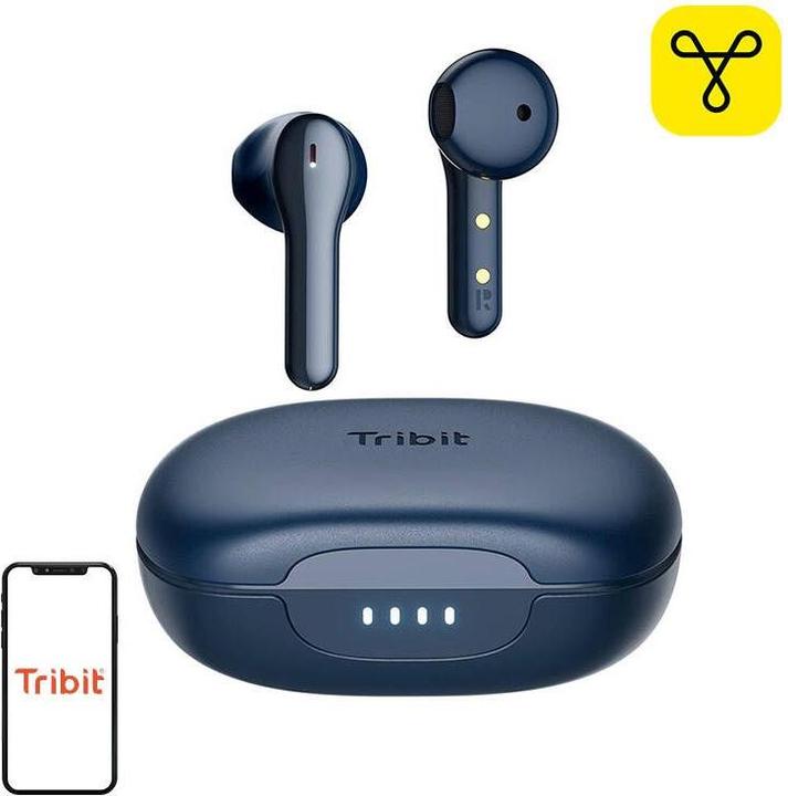 Actual product image Tribit TWS SolarBuds C2 BTH96R headphones (black) (32 h, Wireless)