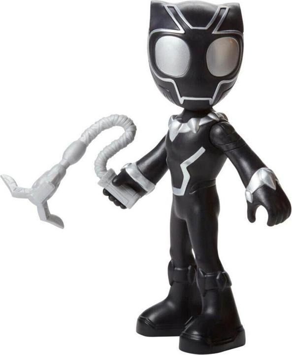 Immagine prodotto Hasbro Spidey e i suoi fantastici amici, figura d'azione di Pantera Nera in formato super, giocattolo di