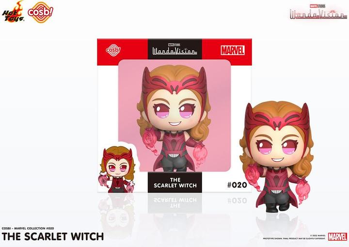 Actual product image Hot Toys WandaVision figurine Cosbi Scarlet Witch 8 cm