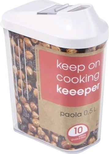 Produktbild keeeper Vorratsdose Schüttdose 0,25 l 6,5x4x12cm weiss (0.25 l)